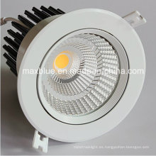 20W Epistar / CREE COB Empotrable LED Downlight techo